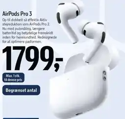Føtex AirPods Pro 3 tilbud