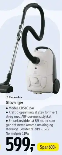 Føtex Electrolux Støvsuger tilbud