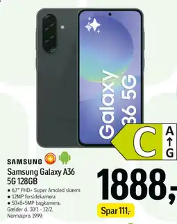 Føtex SAMSUNG Galaxy A36 5G 128GB tilbud