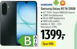 Føtex SAMSUNG Galaxy A17.56 128GB tilbud