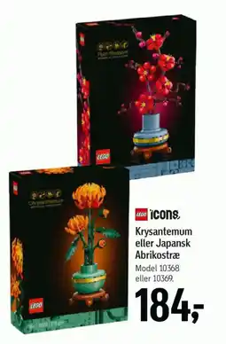 Føtex LEGO Krysantemum eller Japansk Abrikostræ tilbud