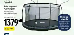 Føtex F.eks. Inground 426 trampolin tilbud