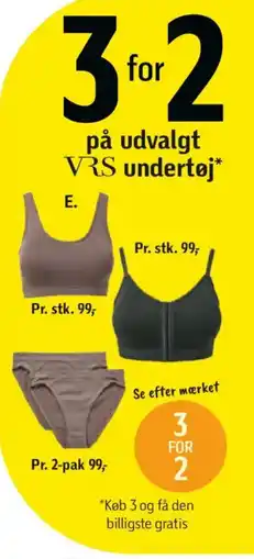 Føtex På udvalgt VRS undertøj tilbud