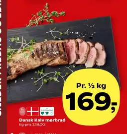 Kvickly Dansk Kalv mørbrad tilbud