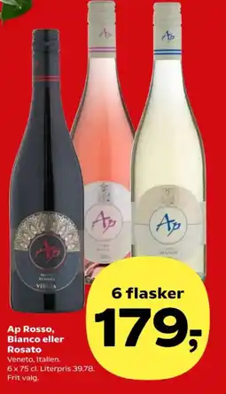 Kvickly Ap Rosso, Bianco eller Rosato tilbud