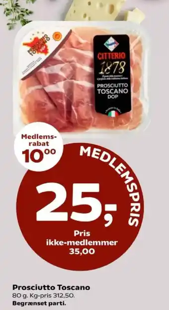 CITTERIO Prosciutto Toscano