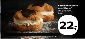 Fastelavnsbolle med fløde