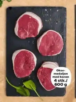 Kvickly Okse- medaljon med bacon tilbud