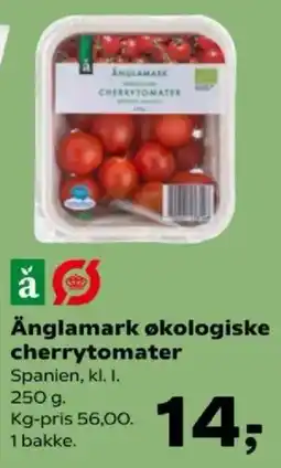 Kvickly Änglamark økologiske cherrytomater tilbud