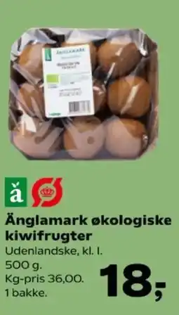 Kvickly Änglamark økologiske kiwifrugter tilbud