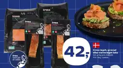 Kvickly Irma røget, gravad eller varmrøget laks tilbud