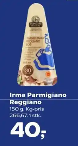 Kvickly Irma Parmigiano Reggiano tilbud