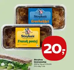 Kvickly Stryhns leverpostej tilbud