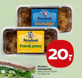Kvickly Stryhns leverpostej tilbud