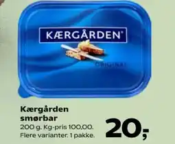 Kvickly Kærgården smørbar tilbud