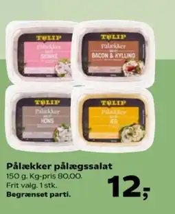Kvickly TULIP Pålækker pålægssalat tilbud