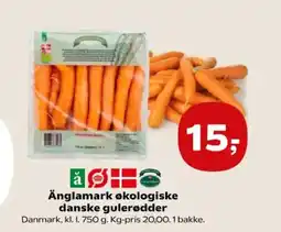 Kvickly Änglamark økologiske danske gulerødder tilbud
