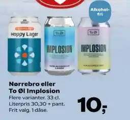Kvickly Nørrebro eller To Øl Implosion tilbud