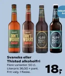 Kvickly Svaneke eller Thisted alkoholfri tilbud