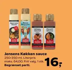 Kvickly Jensens Køkken sauce tilbud