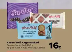 Kvickly Karen Volf Kagemarked tilbud