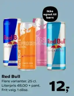 Kvickly Red Bull tilbud