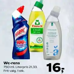 Kvickly Wc-rens tilbud