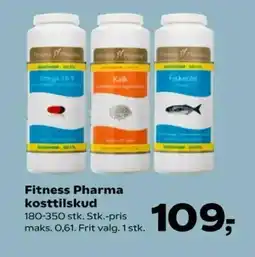 Kvickly Fitness Pharma kosttilskud tilbud