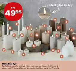 Kvickly Nora LED-lys tilbud