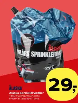 Kvickly Alaska Sprinklervæske tilbud