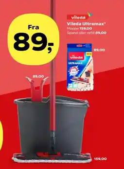 Kvickly Vileda Ultramax tilbud