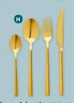 Kvickly Sofia guld bestik tilbud