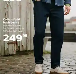Kvickly Cottonfield basis jeans tilbud