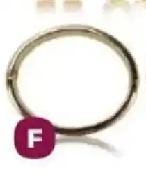 Kvickly Armbånd med båning, messing tilbud