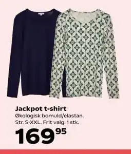 Kvickly Jackpot t-shirt tilbud