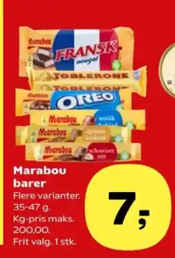 Kvickly Marabou barer tilbud