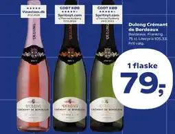 Kvickly Dulong Crémant de Bordeaux tilbud