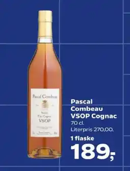 Kvickly Pascal Combeau VSOP Cognac tilbud