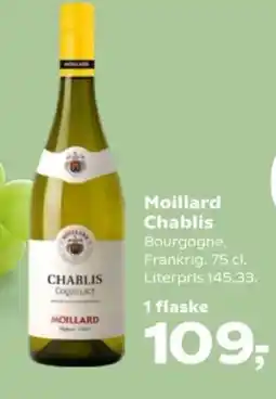 Kvickly Moillard Chablis tilbud