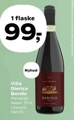Kvickly Villa Dierico Barolo tilbud