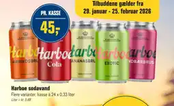 Otto Duborg Harboe sodavand tilbud