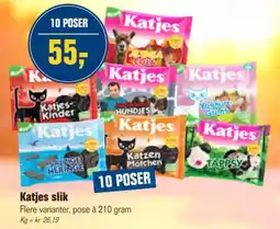 Otto Duborg Katjes slik tilbud