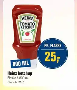 Otto Duborg Heinz ketchup tilbud