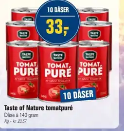Otto Duborg Taste of Nature tomatpuré tilbud