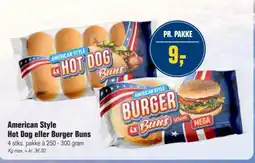Otto Duborg American Style Hot Dog eller Burger Buns tilbud