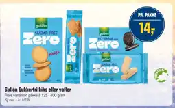 Otto Duborg Gullón Sukkerfri kiks eller vafler tilbud