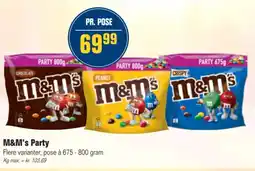 Otto Duborg M&M's Party tilbud