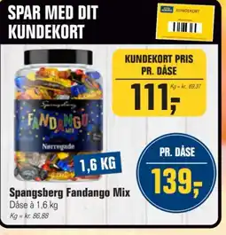 Otto Duborg Spangsberg Fandango Mix tilbud