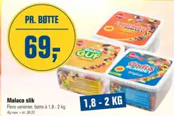 Otto Duborg Malaco slik tilbud