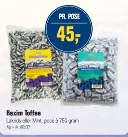 Otto Duborg Rexim Toffee tilbud